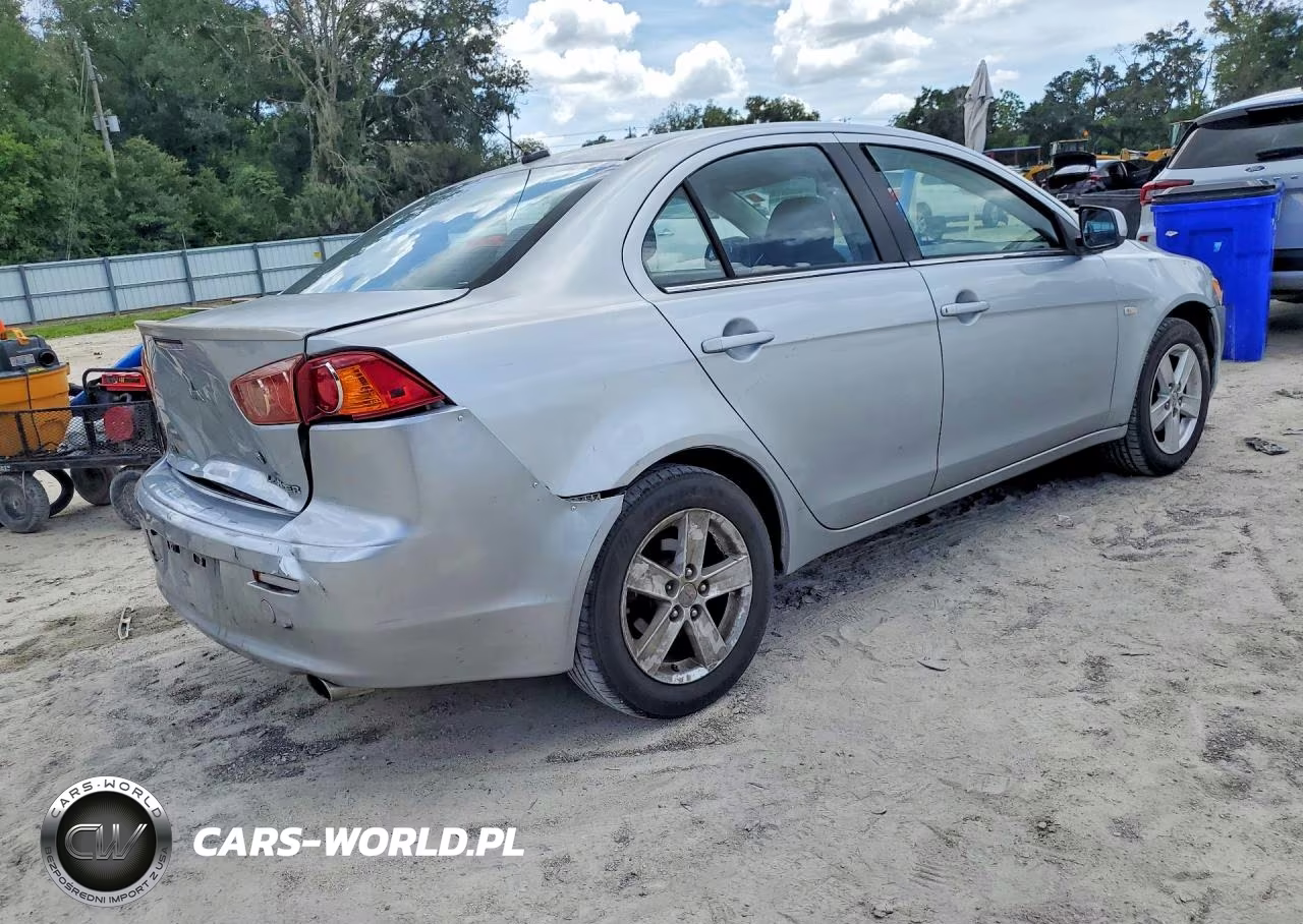 2008 Mitsubishi Lancer Es VIN:JA3AU26U98U040918 - 3