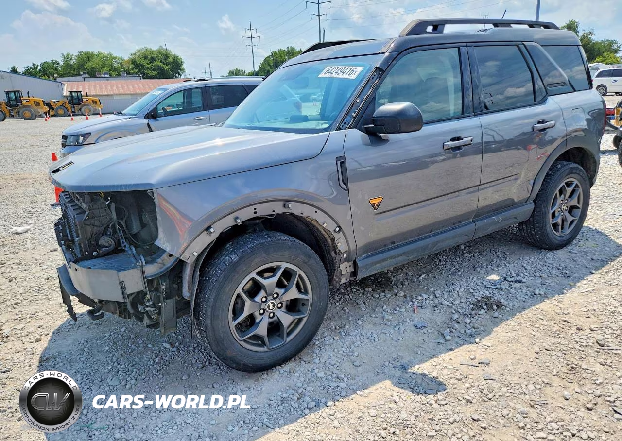 2021 Ford Bronco Sport Badlands VIN:3FMCR9D99MRA68069 - 1