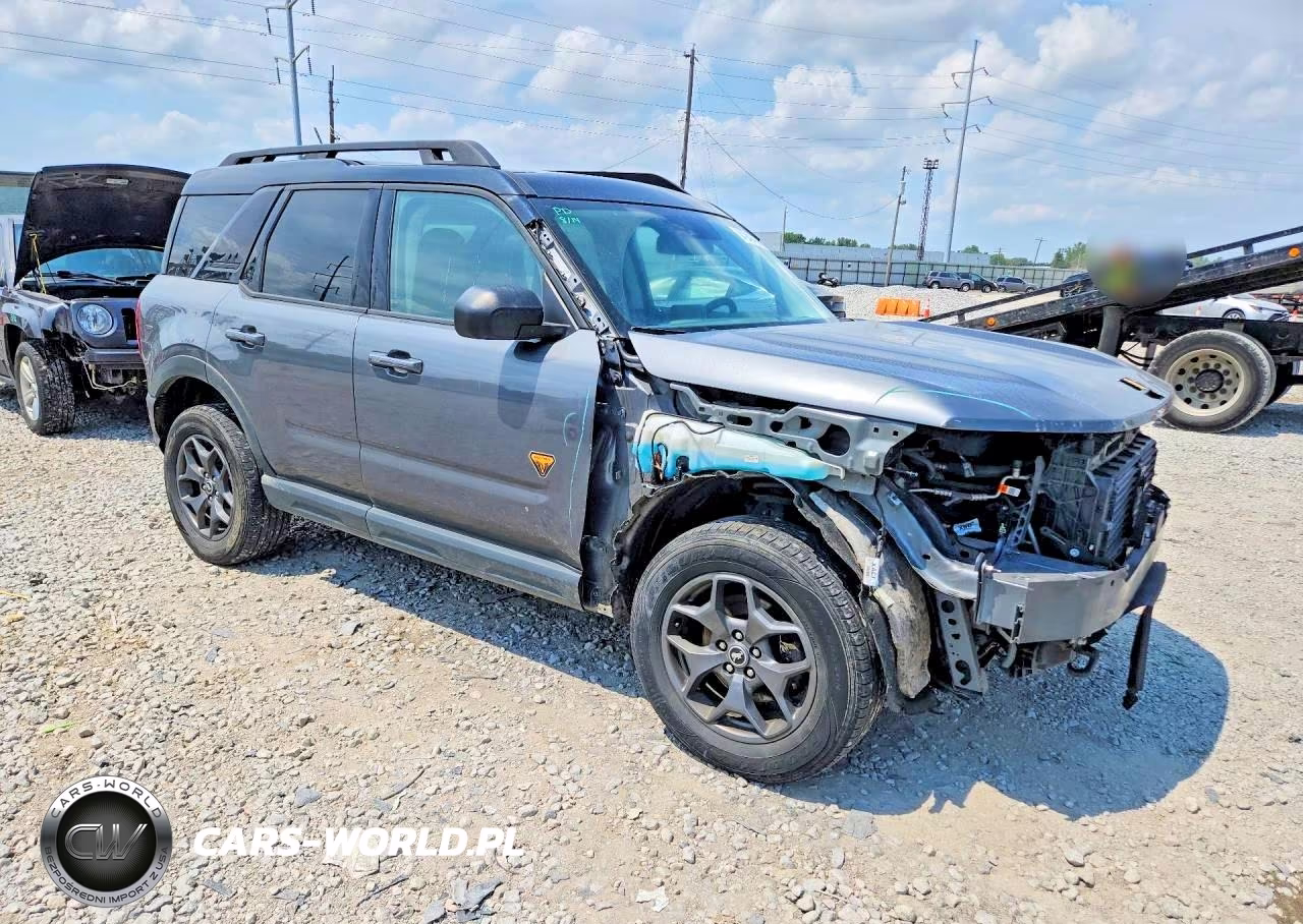 2021 Ford Bronco Sport Badlands VIN:3FMCR9D99MRA68069 - 4