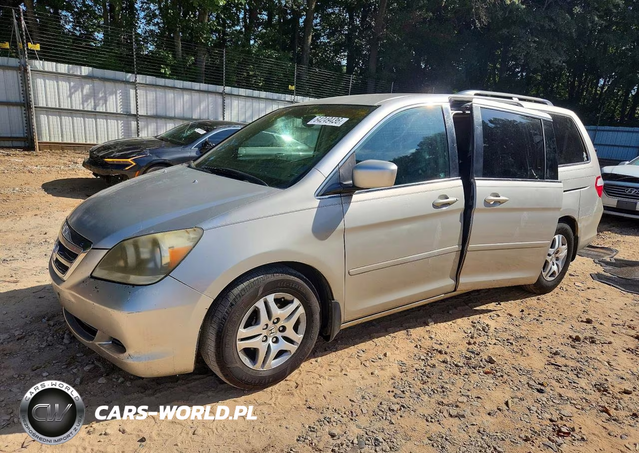 2006 Honda Odyssey Ex VIN:5FNRL38466B443724 - 1