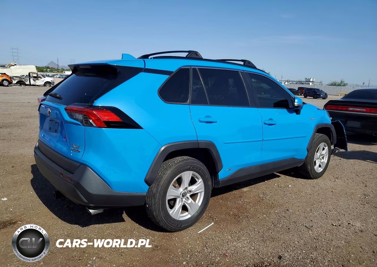 2019 Toyota Rav4 Hybrid Xle VIN:JTMRWRFV5KD035769 - 3