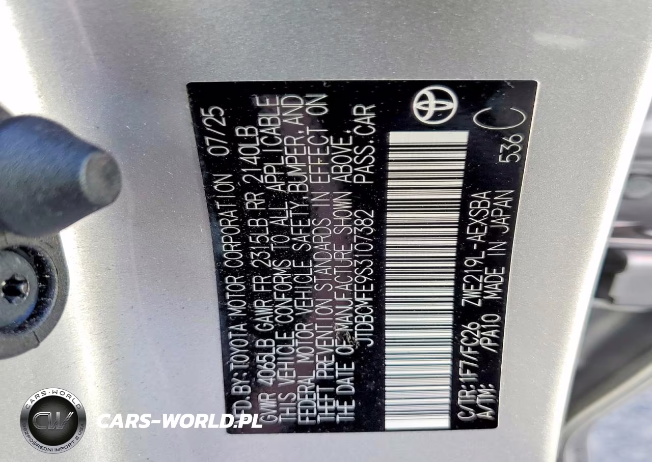 2025 Toyota Corolla Hybrid Se VIN:JTDBCMFE9S3107382 - 13