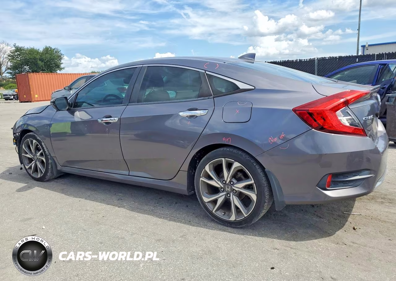 2019 Honda Civic Touring VIN:19XFC1F92KE005899 - 2
