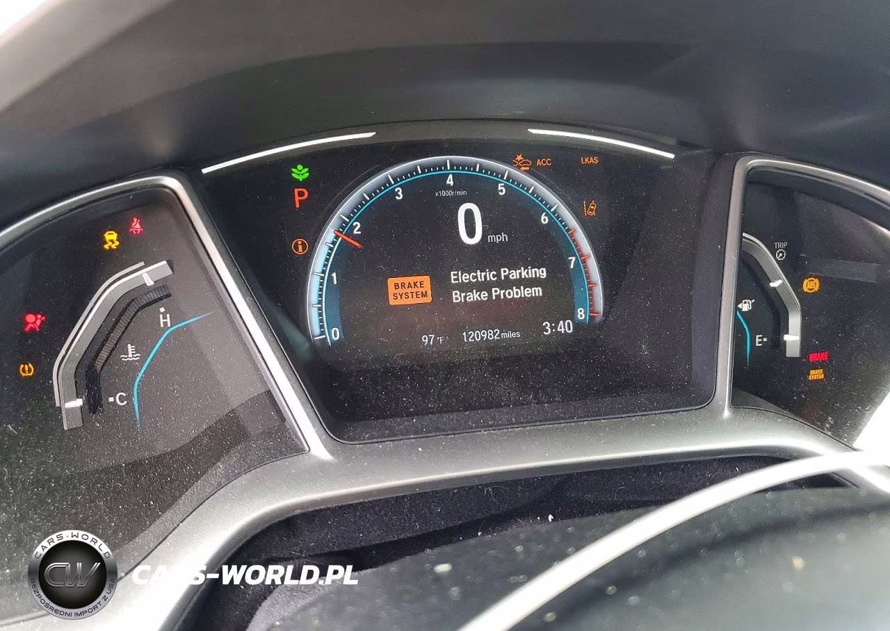 2019 Honda Civic Touring VIN:19XFC1F92KE005899 - 9