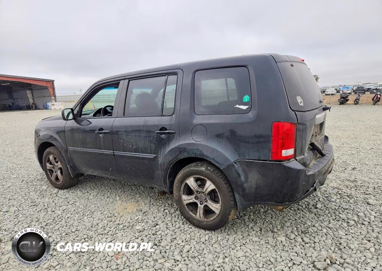 2014 Honda Pilot Exl VIN:5FNYF4H55EB003428 - 2