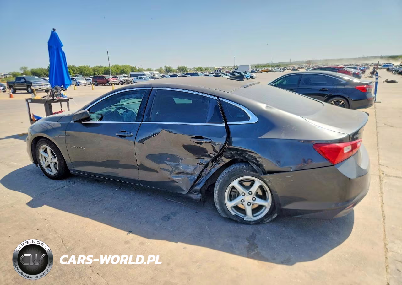 2017 Chevrolet Malibu Lt VIN:1G1ZB5STXHF136594 - 2