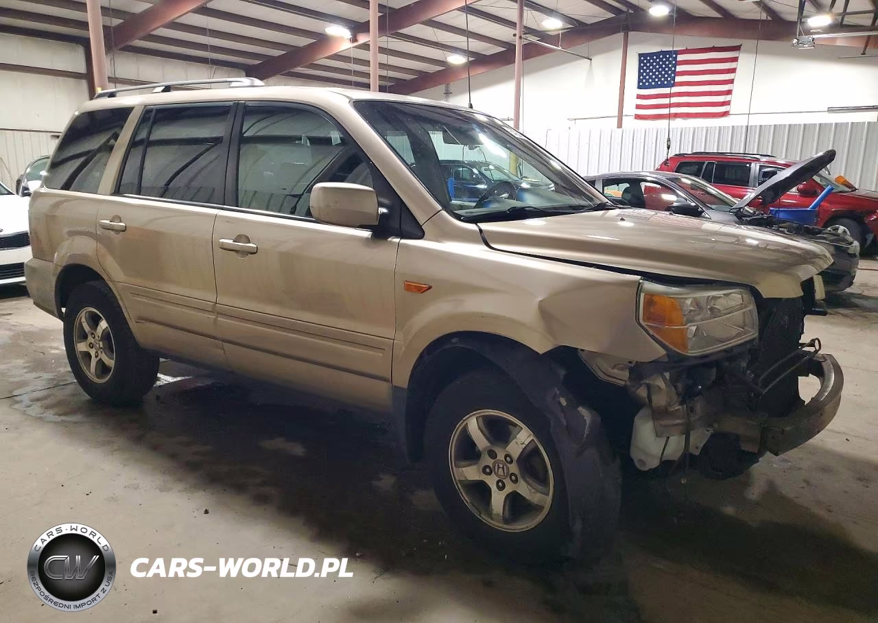 2006 Honda Pilot Ex VIN:5FNYF18596B013492 - 4