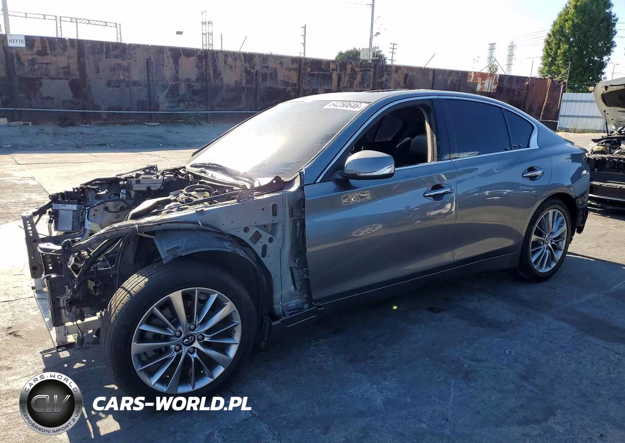 2018 Infiniti Q50 3.0T Luxe VIN:JN1EV7AP7JM363825 - 1