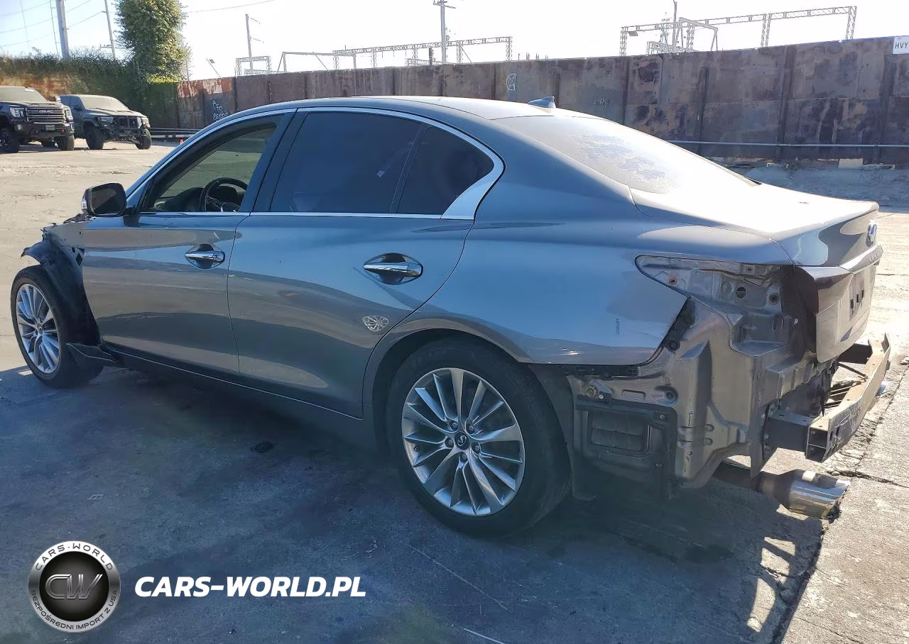 2018 Infiniti Q50 3.0T Luxe VIN:JN1EV7AP7JM363825 - 2