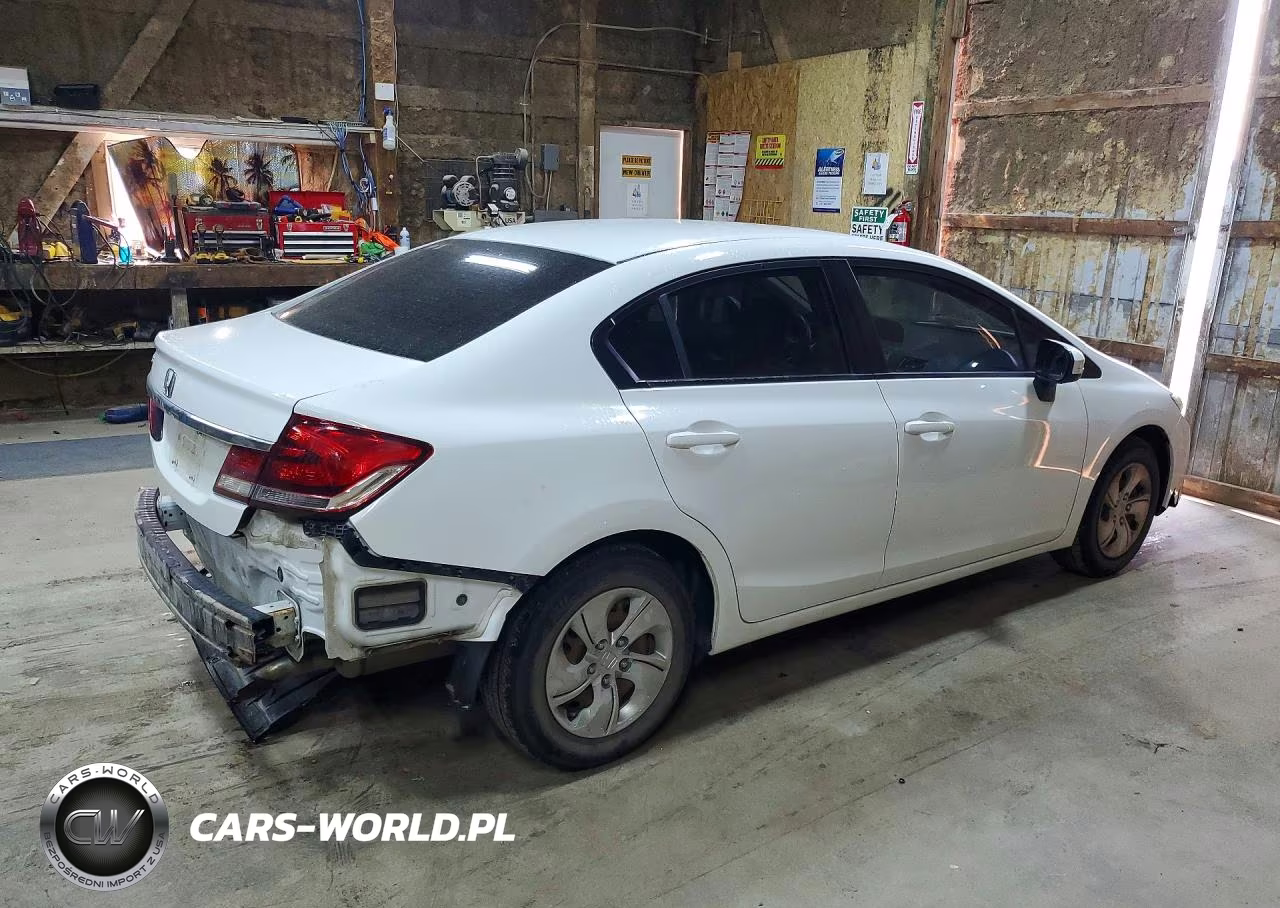2015 Honda Civic Lx VIN:19XFB2F5XFE021389 - 3