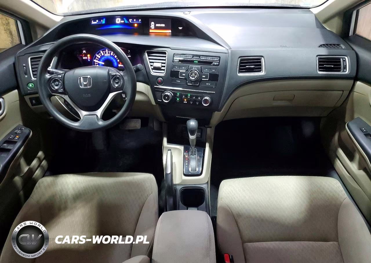 2015 Honda Civic Lx VIN:19XFB2F5XFE021389 - 8
