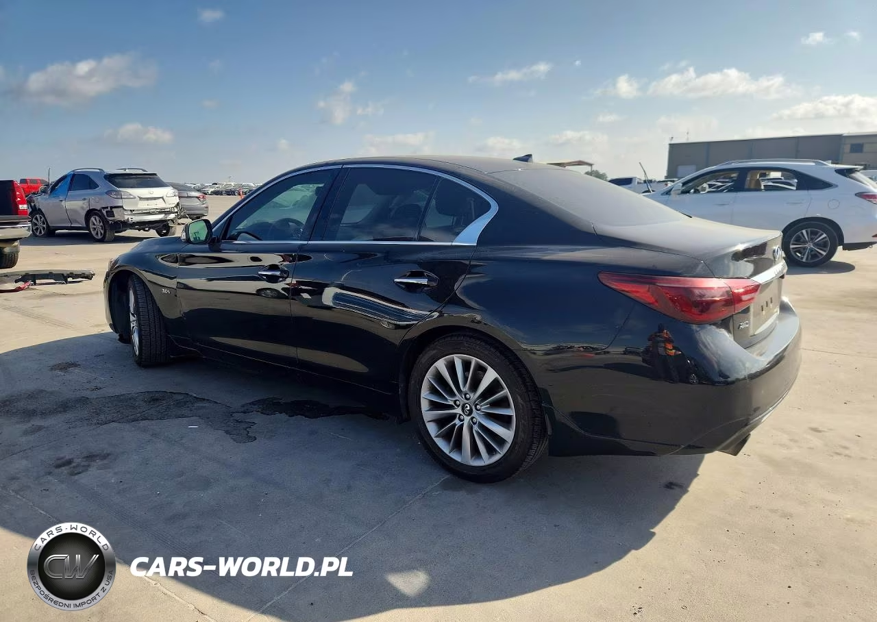 2018 Infiniti Q50 3.0T Luxe VIN:JN1EV7AR4JM443049 - 2