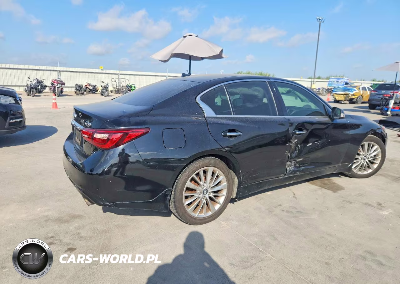 2018 Infiniti Q50 3.0T Luxe VIN:JN1EV7AR4JM443049 - 3