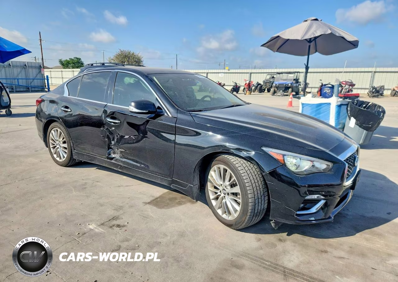 2018 Infiniti Q50 3.0T Luxe VIN:JN1EV7AR4JM443049 - 4