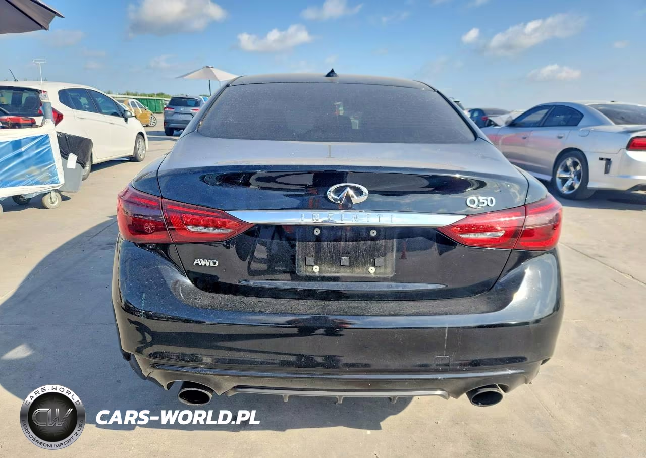 2018 Infiniti Q50 3.0T Luxe VIN:JN1EV7AR4JM443049 - 6