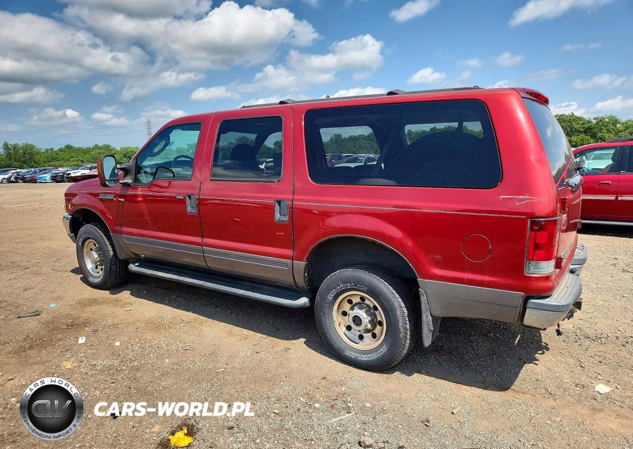 2003 Ford Excursion Xlt VIN:1FMNU41S33EA15774 - 2