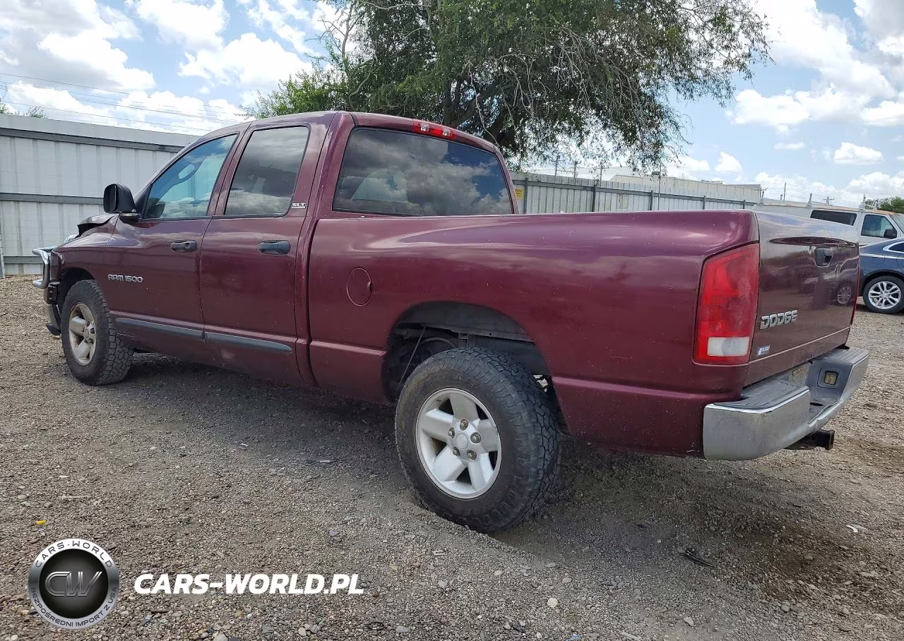 2002 Dodge Ram 1500 VIN:3D7HA18N72G150164 - 2