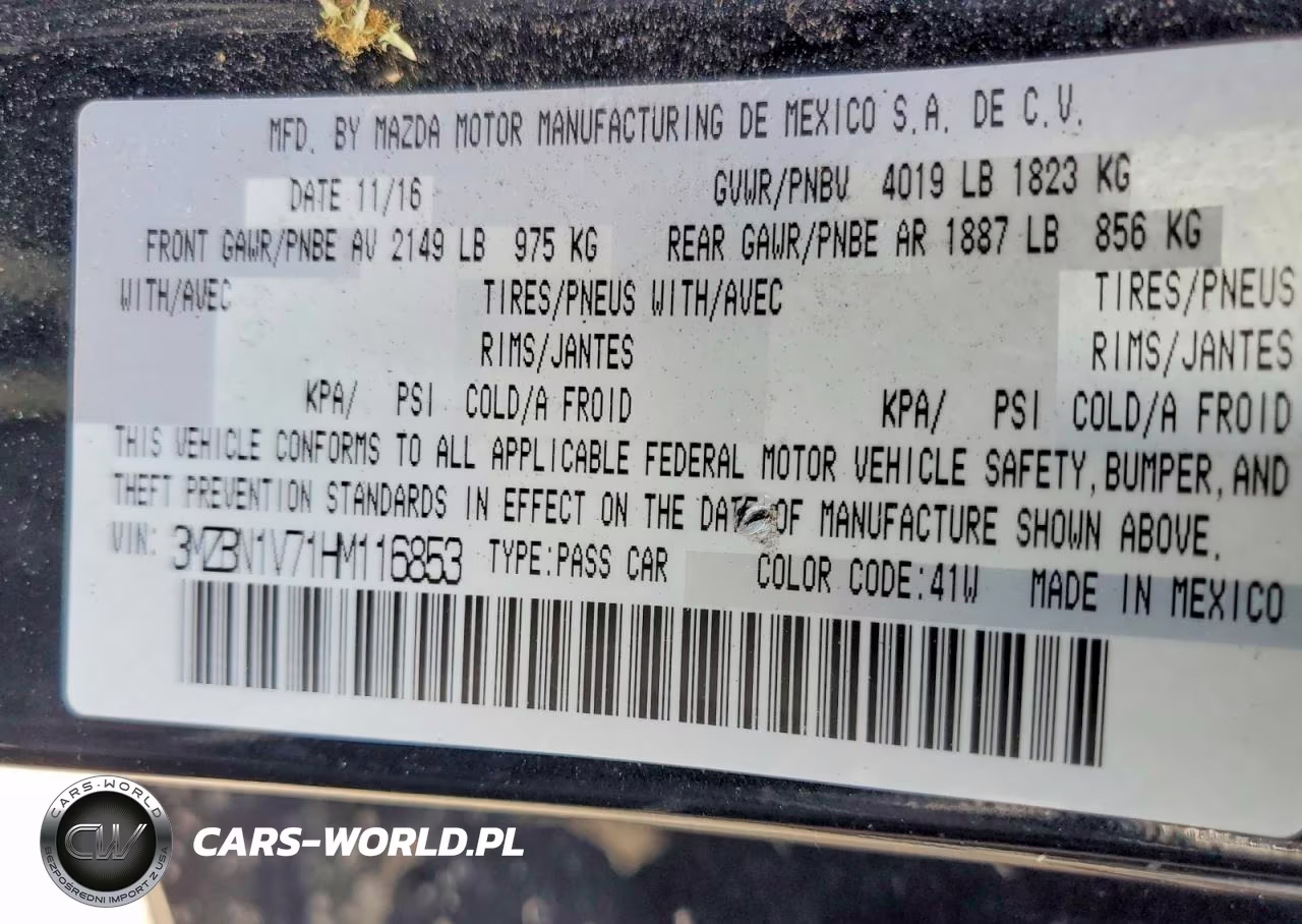 2024 Mazda 3 Touring VIN:3MZBN1V71HM116853 - 12