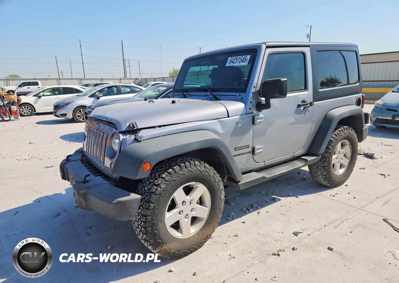 2016 Jeep Wrangler Sport VIN:1C4AJWAG5GL120160 - 1