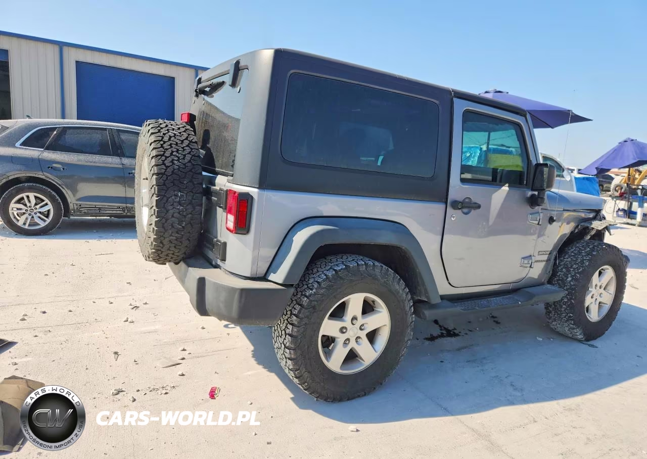 2016 Jeep Wrangler Sport VIN:1C4AJWAG5GL120160 - 3
