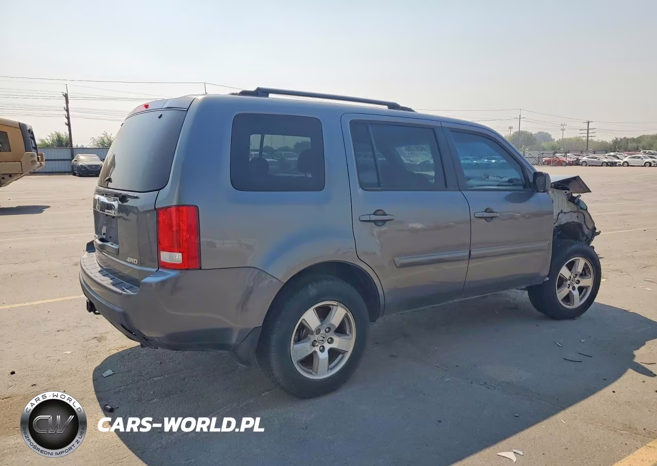 2011 Honda Pilot Ex-L VIN:5FNYF4H59BB063076 - 3