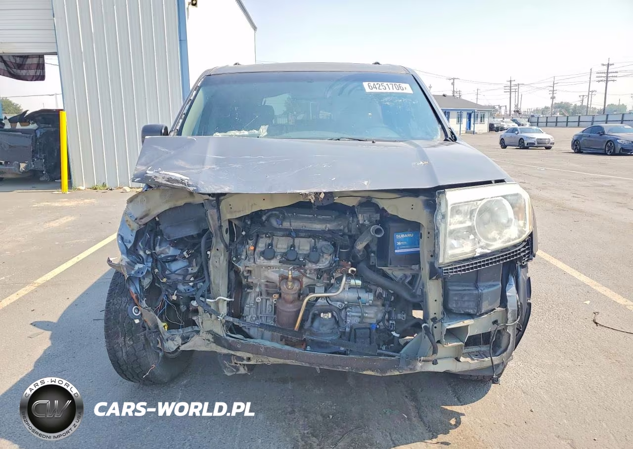 2011 Honda Pilot Ex-L VIN:5FNYF4H59BB063076 - 5