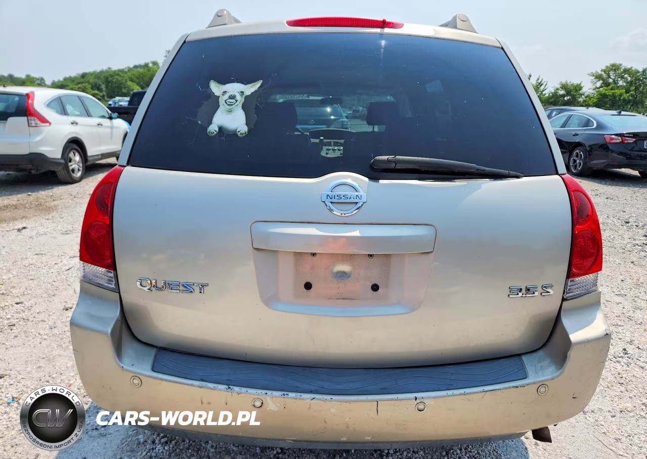 2005 Nissan Quest 3.5 VIN:5N1BV28U75N104133 - 6