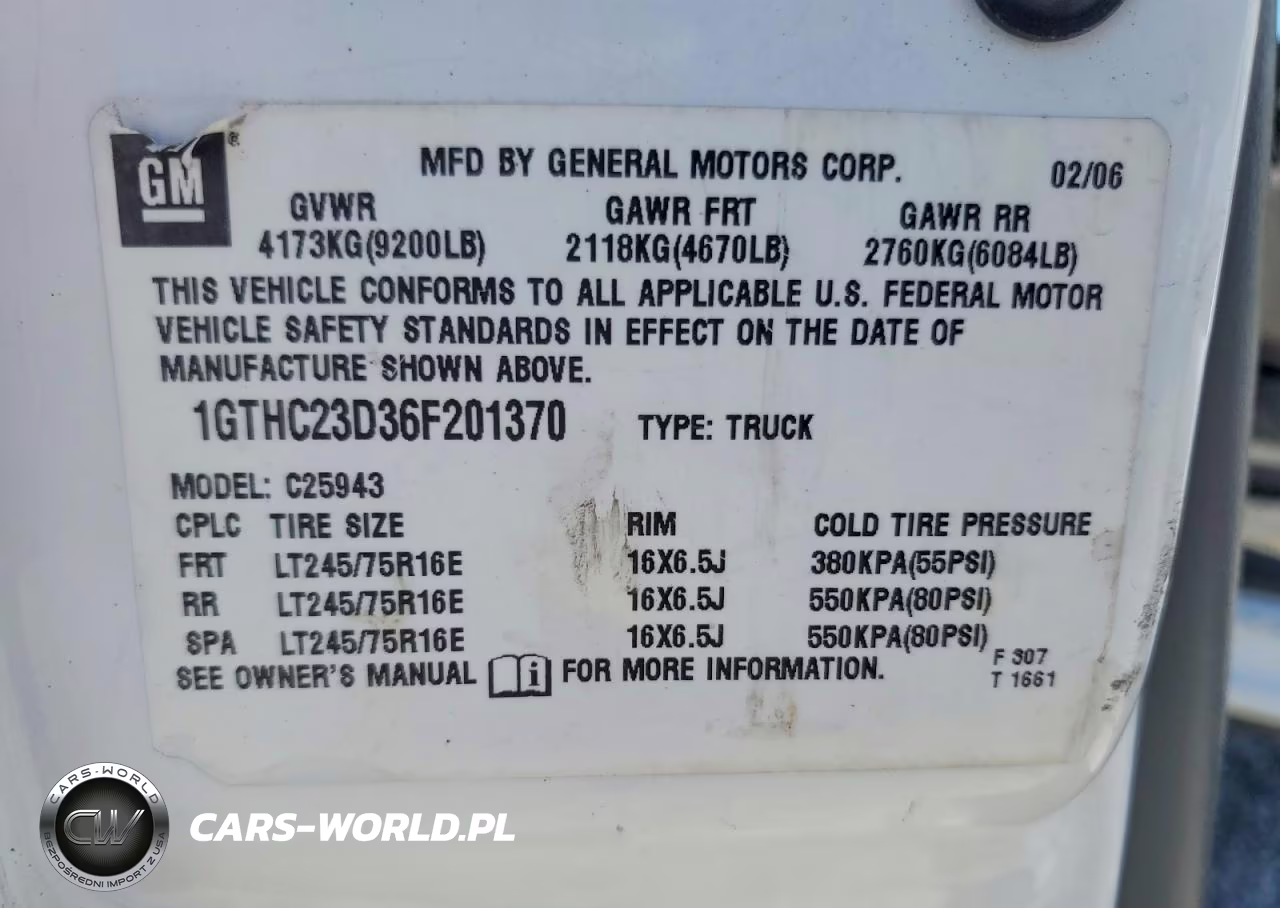 2006 GMC Sierra C2500 Heavy Duty VIN:1GTHC23D36F201370 - 13