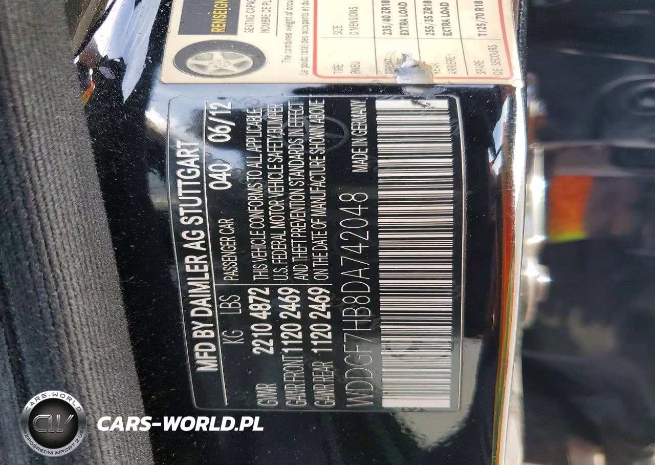 2013 Mercedes-Benz C 63 Amg VIN:WDDGF7HB8DA742048 - 12