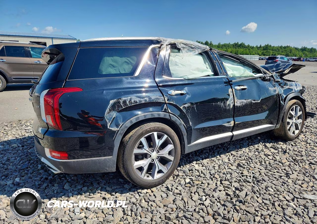 2022 Hyundai Palisade Sel VIN:KM8R4DHE6NU350117 - 3