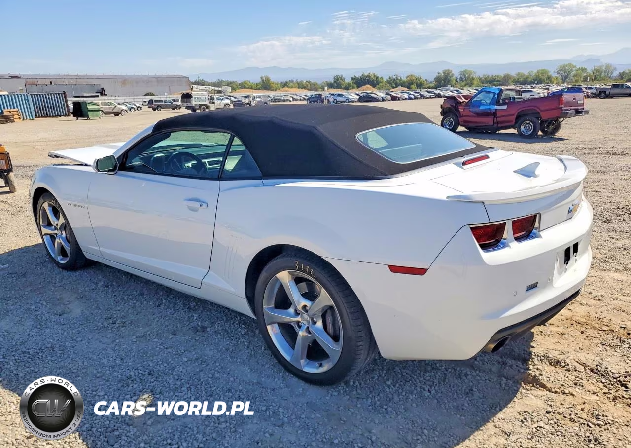2013 Chevrolet Camaro 2Ss VIN:2G1FT3DW2D9238163 - 2