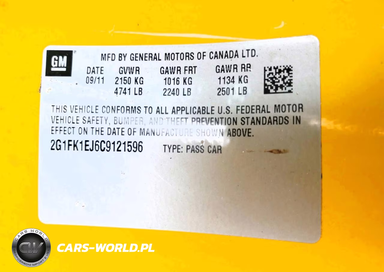2012 Chevrolet Camaro 2Ss VIN:2G1FK1EJ6C9121596 - 13