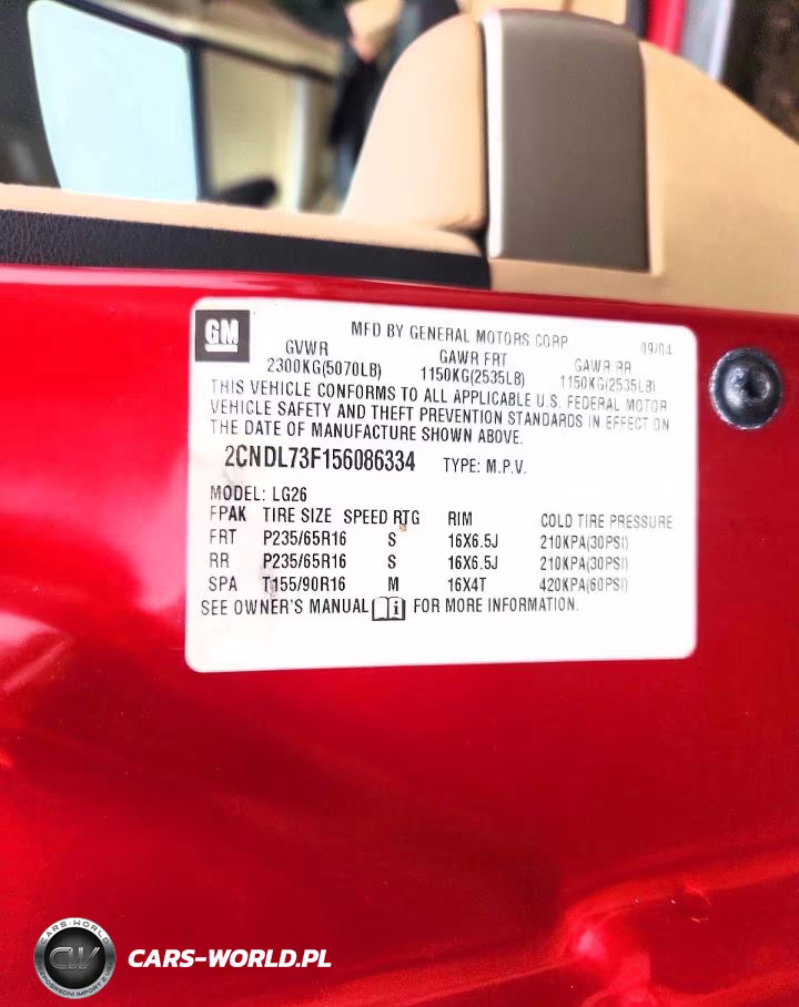 2005 Chevrolet Equinox Lt VIN:2CNDL73F156086334 - 14
