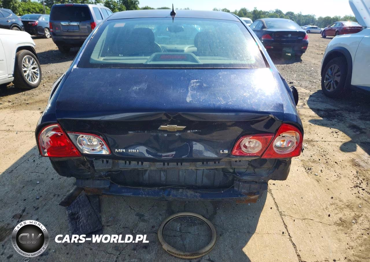 2008 Chevrolet Malibu Ls VIN:1G1ZG57B584260902 - 6
