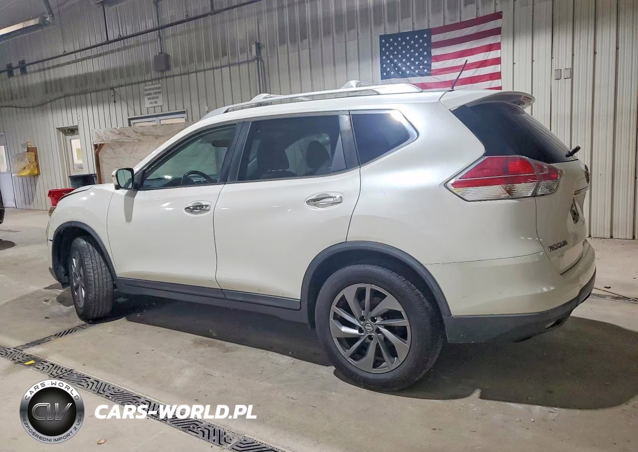 2016 Nissan Rogue Sl VIN:KNMAT2MV9GP712134 - 2
