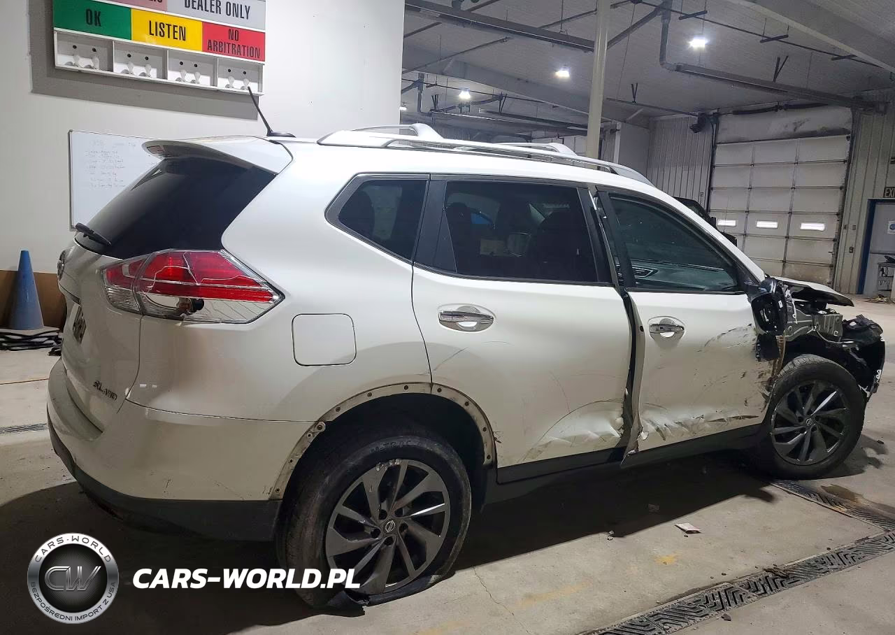 2016 Nissan Rogue Sl VIN:KNMAT2MV9GP712134 - 3