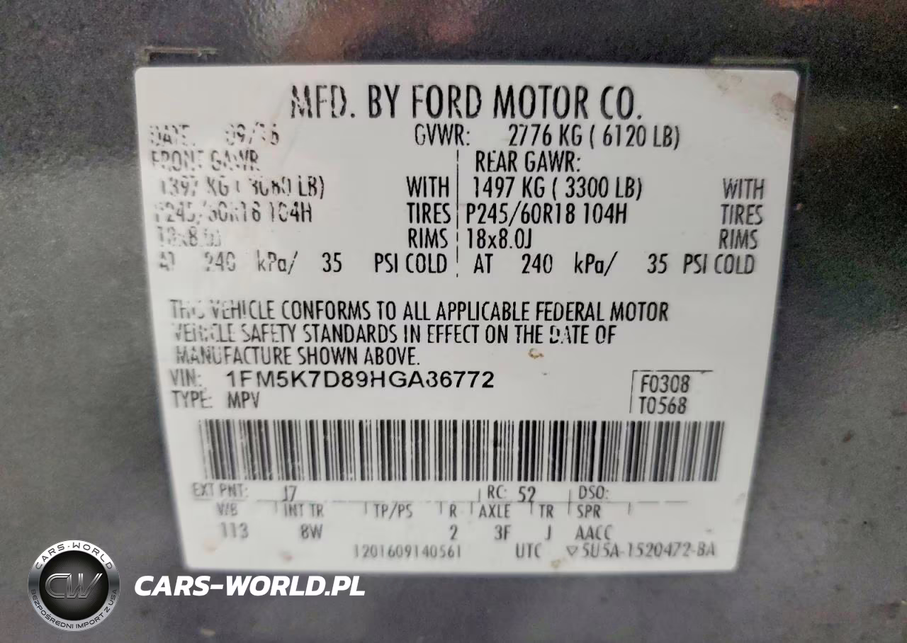 2017 Ford Explorer Xlt VIN:1FM5K7D89HGA86772 - 13
