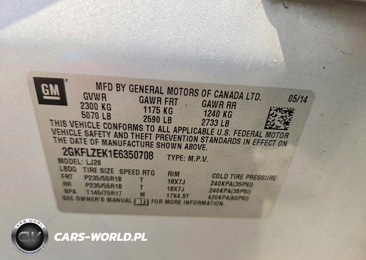 2014 GMC Terrain Denali VIN:2GKFLZEK1E6350708 - 13
