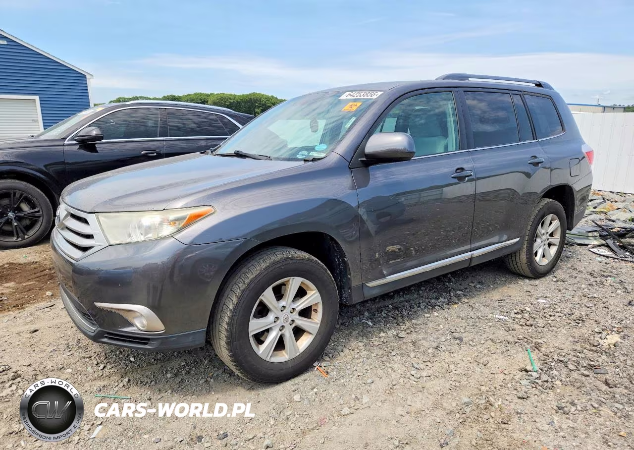 2012 Toyota Highlander Base VIN:5TDBK3EH8CS146554 - 1