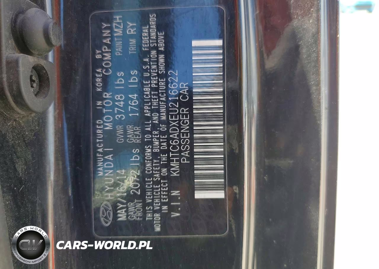 2014 Hyundai Veloster Base VIN:KMHTC6ADXEU216622 - 13