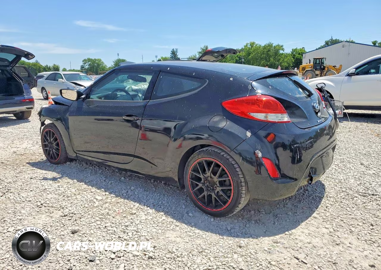 2014 Hyundai Veloster Base VIN:KMHTC6ADXEU216622 - 2
