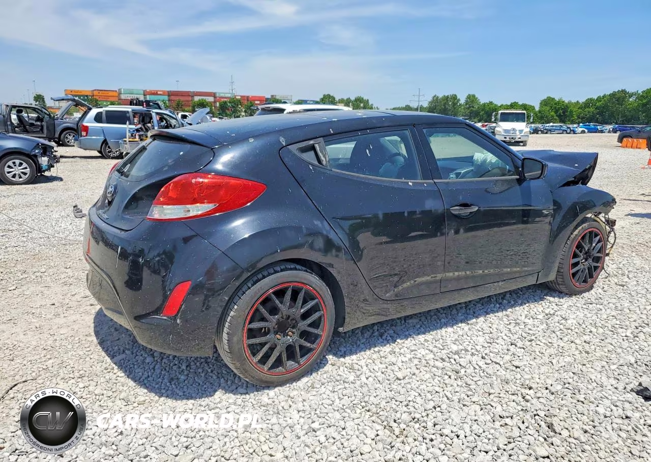2014 Hyundai Veloster Base VIN:KMHTC6ADXEU216622 - 3