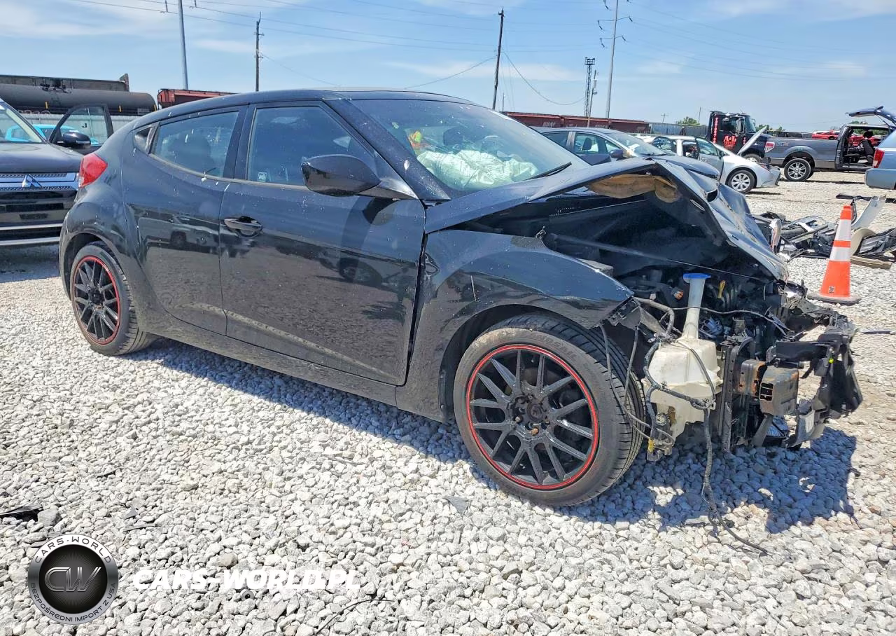 2014 Hyundai Veloster Base VIN:KMHTC6ADXEU216622 - 4