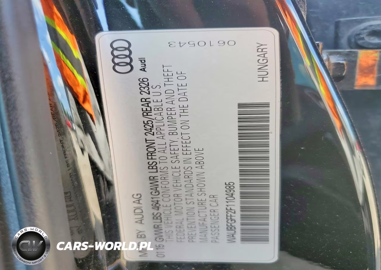 2015 Audi A3 Premium VIN:WAUBFGFF2F1104985 - 12