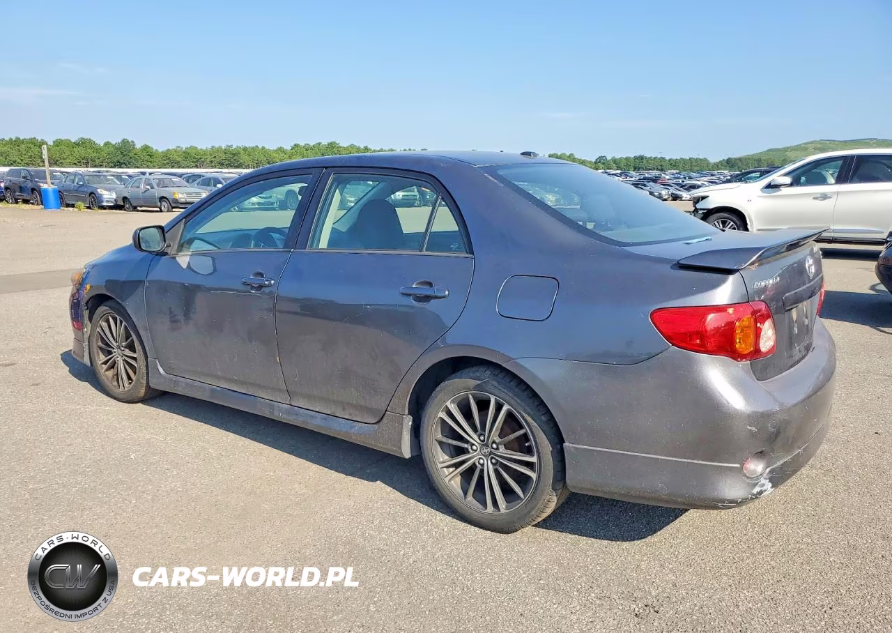 2009 Toyota Corolla S VIN:2T1BU40E69C002077 - 2