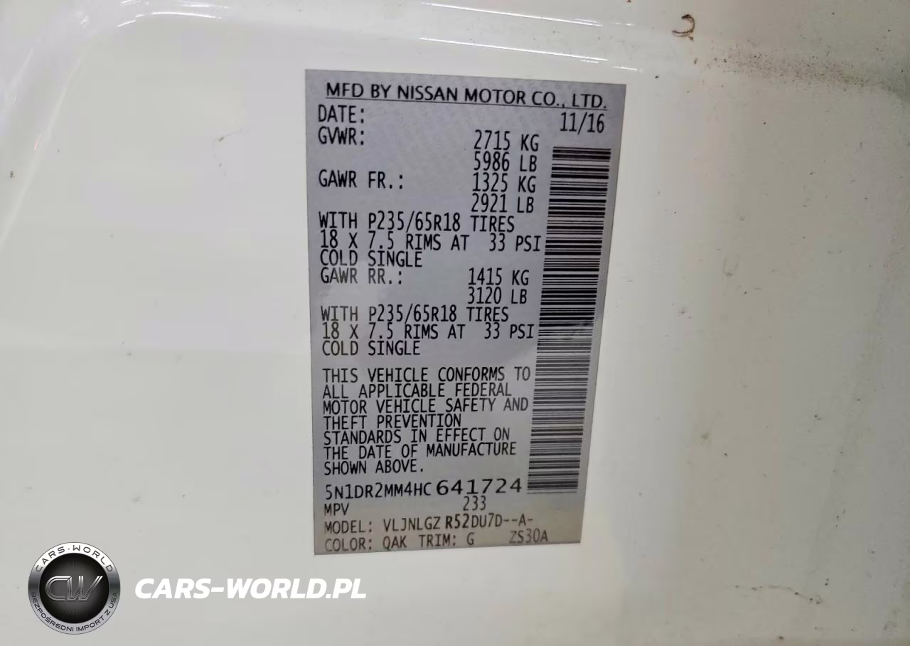2017 Nissan Pathfinder Sl VIN:5N1DR2MM4HC641724 - 13
