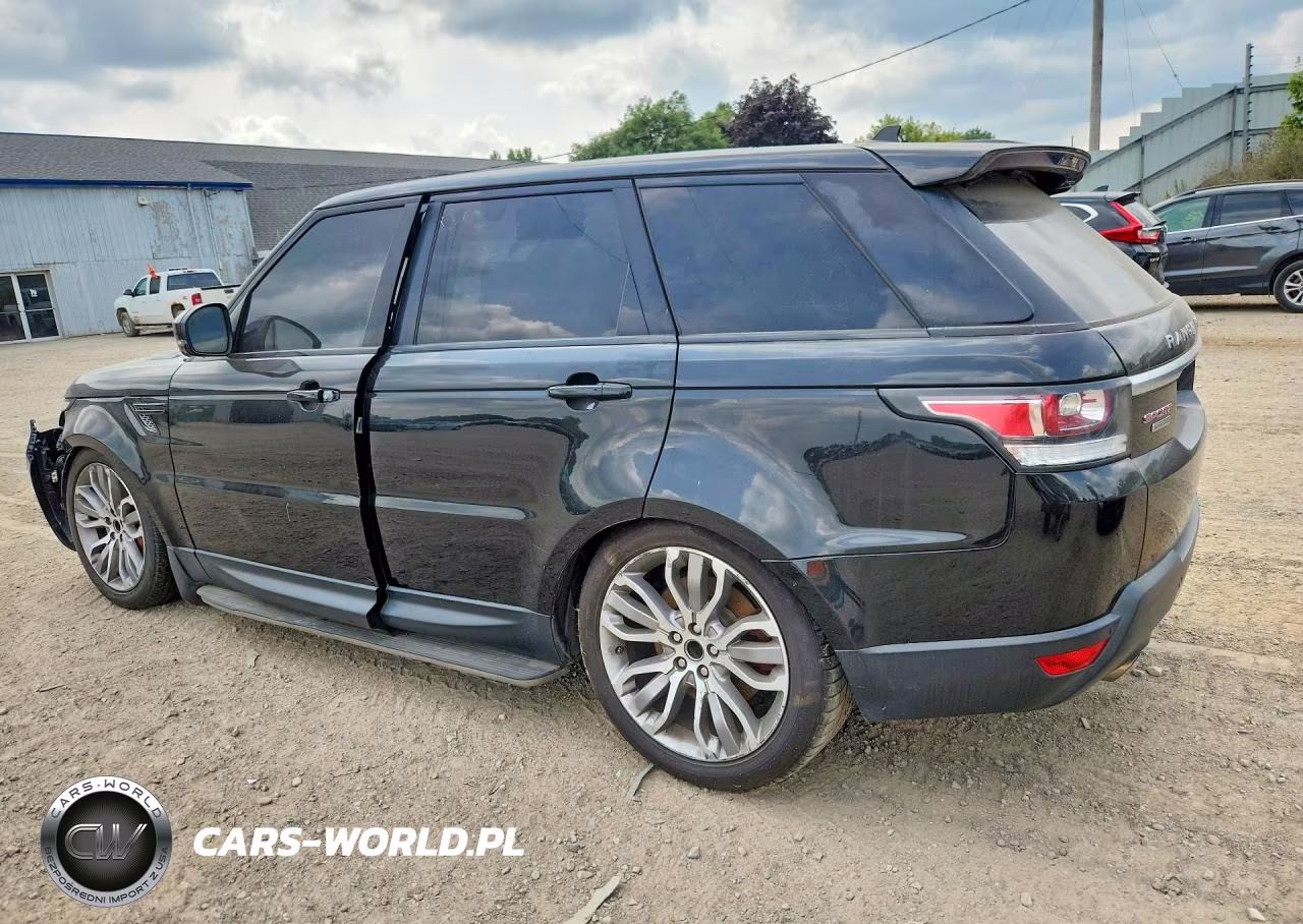 2016 Land Rover Range Rover Sport Sc VIN:SALWR2EF4GA568726 - 2