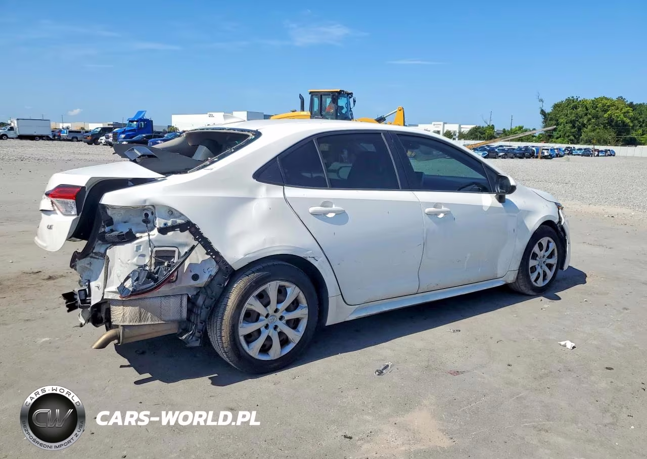 2020 Toyota Corolla Le VIN:JTDEPRAE4LJ113612 - 3