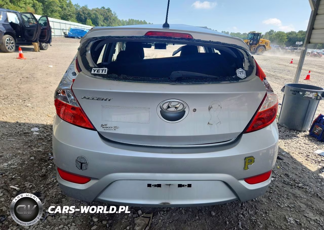 2012 Hyundai Accent Gs VIN:KMHCT5AE7CU006298 - 6