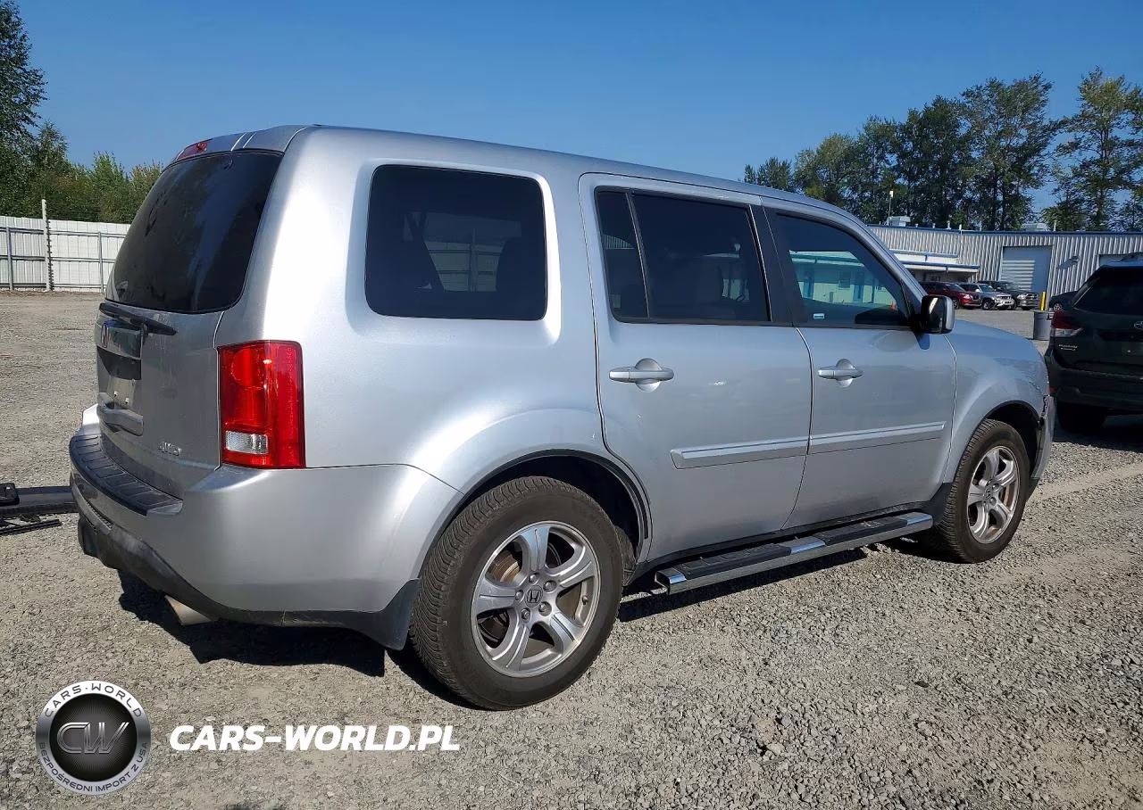 2013 Honda Pilot Ex VIN:5FNYF4H45DB033518 - 3